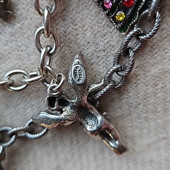 Kirks Folly | Vintage Christmas Charm Necklace - Picture 11 of 14